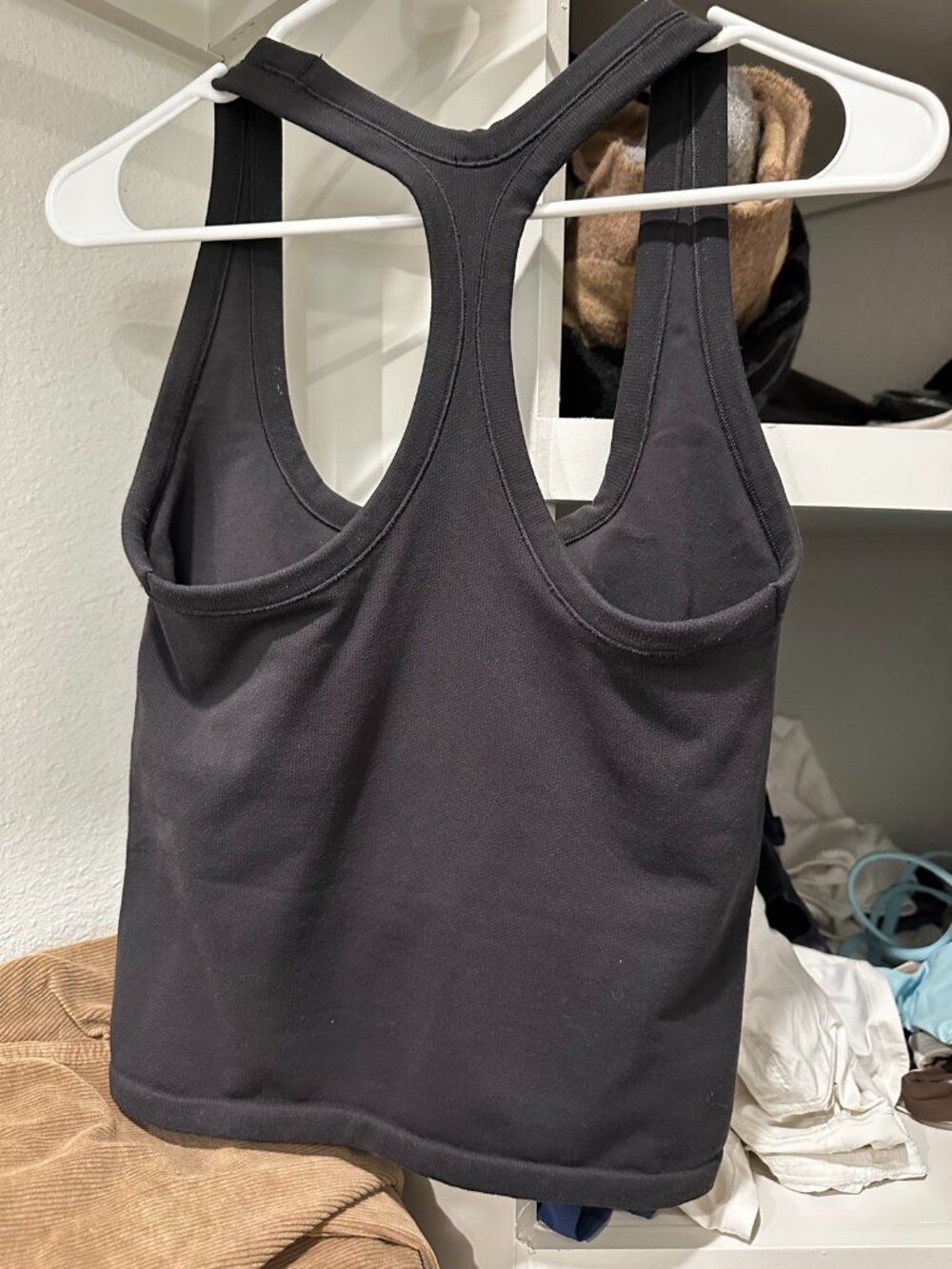 Nike x SKIMS Matte Racerback Tank Top - Black, Size S